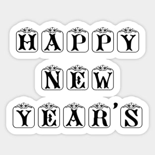 happy new year 2022  #30 Sticker